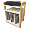 Mueble Para Tornamesa Y Vinilos Caser Small - Audio Mix