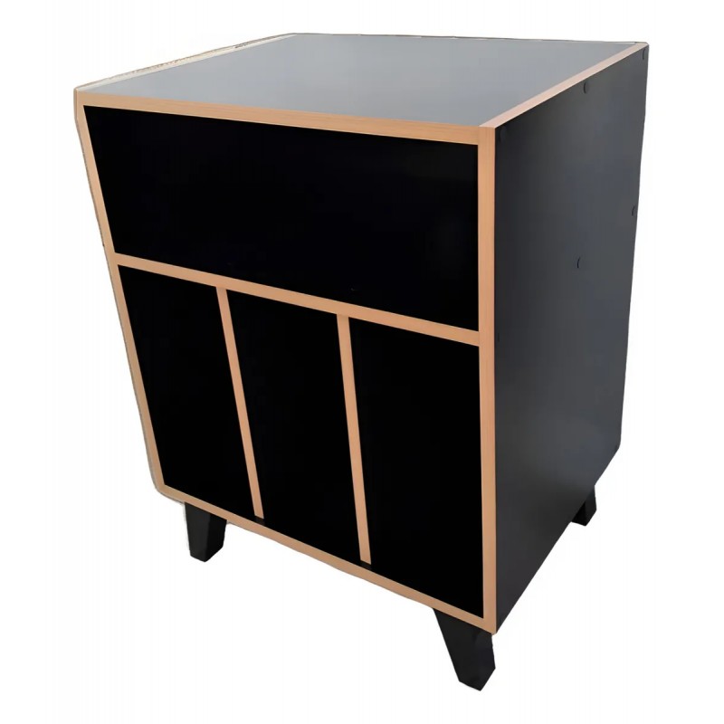 Mueble Rack Para Tornamesa Y Vinilos Modelo B