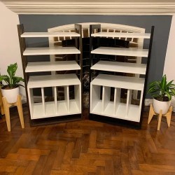 Mueble Para Tornamesa Vinilos Caser De 4 Niveles